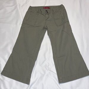 Vintage SO Women's Olive Capris